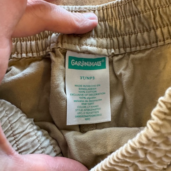 Toddler Tractor Green T-Shirt and Tan Shorts Set, Size 3T - Picture 6 of 7